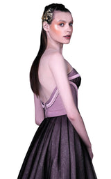 4 of 4 MNM Couture G1017 Black-Nude