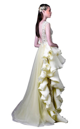 2 of 4 MNM Couture G1033 Yellow