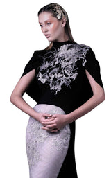 3 of 4 MNM Couture G1058 Black/Silver