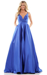 2 of 4 Colors Dress G1089 Royal