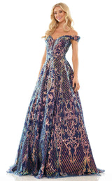 3 of 4 Colors Dress G1092 Navy