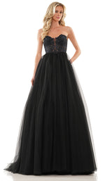 1 of 4 Colors Dress G1094 Black