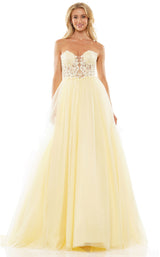 2 of 4 Colors Dress G1094 Light Yellow