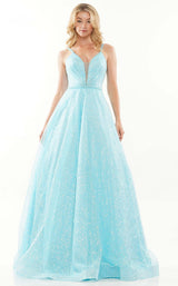 2 of 6 Colors Dress G1095 Turquoise