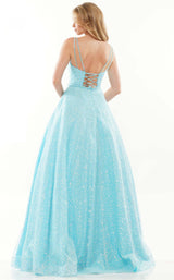 6 of 6 Colors Dress G1095 Turquoise
