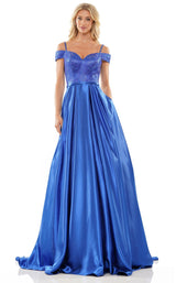 2 of 5 Colors Dress G1096 Royal