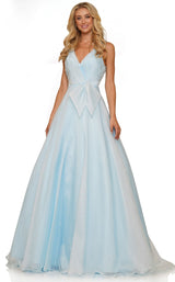 2 of 5 Colors Dress G1098 Light Blue