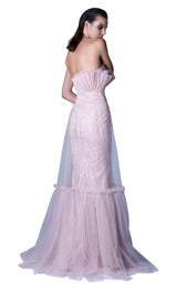 2 of 5 MNM Couture G1099 Dusty Pink