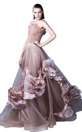 2 of 5 MNM Couture G1124 Nude