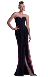 1 of 4 MNM Couture G1201 Black