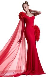 1 of 4 MNM Couture G1211 Red