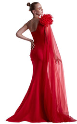 2 of 4 MNM Couture G1211 Red