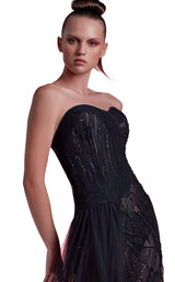 3 of 4 MNM Couture G1237 Black