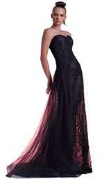 1 of 4 MNM Couture G1237 Black