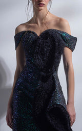 3 of 4 MNM Couture G1253 Green