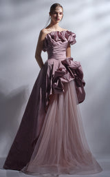 1 of 3 MNM Couture G1257 Purple
