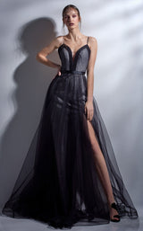 1 of 3 MNM Couture G1263 Black