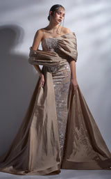 1 of 3 MNM Couture G1265 Beige