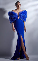 1 of 3 MNM Couture G1269 Royal Blue