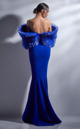 2 of 3 MNM Couture G1269 Royal Blue