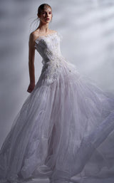 1 of 3 MNM Couture G1277 Off White
