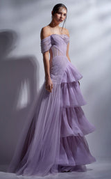 1 of 3 MNM Couture G1282 Lilac
