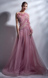 1 of 3 MNM Couture G1283 Pink