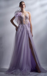 1 of 4 MNM Couture G1284 Lilac