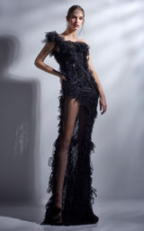 1 of 3 MNM Couture G1291 Black