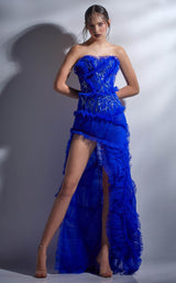 1 of 3 MNM Couture G1292 Royal Blue
