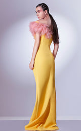 2 of 4 MNM Couture G1301 Yellow