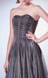 3 of 4 MNM Couture G1331 Grey