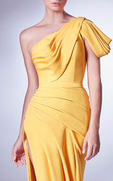 3 of 4 MNM Couture G1342 Yellow