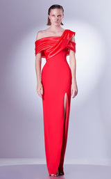 1 of 4 MNM Couture G1346 Red