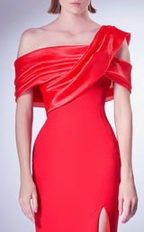 3 of 4 MNM Couture G1346 Red