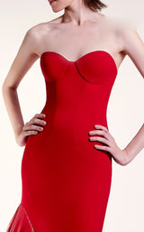 4 of 5 MNM Couture G1407 Red