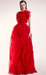 1 of 5 MNM Couture G1410 Red