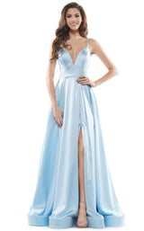 1 of 14 Colors Dress G968 Light Blue