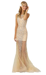 1 of 2 Elizabeth K GL2084 Champagne