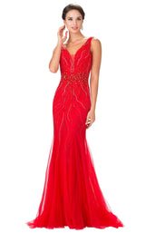 1 of 8 Elizabeth K GL2344 Red