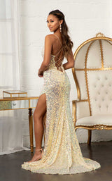 6 of 12 Elizabeth K GL3051 Light Gold