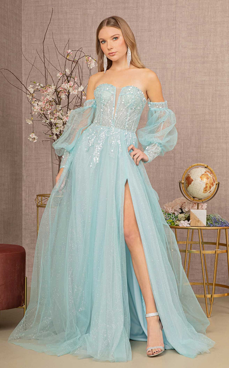 g&l blue dress GLS by Gloria GL3118 Light Gold / S Size:42W X 30L providing comfortable 50OFF250 Black Sleek Halter Mini