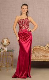 2 of 13 Elizabeth K GL3125 Burgundy