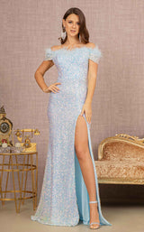 1 of 9 Elizabeth K GL3164 Baby Blue