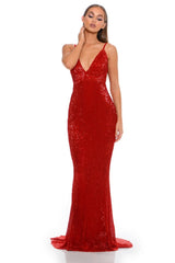 7 of 14 Portia and Scarlett Glisten Red