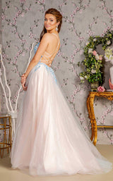 4 of 4 GLS by Gloria GL3251 Blue/Peach