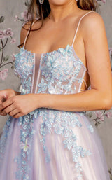 2 of 4 GLS by Gloria GL3252 Smoky Blue/Peach