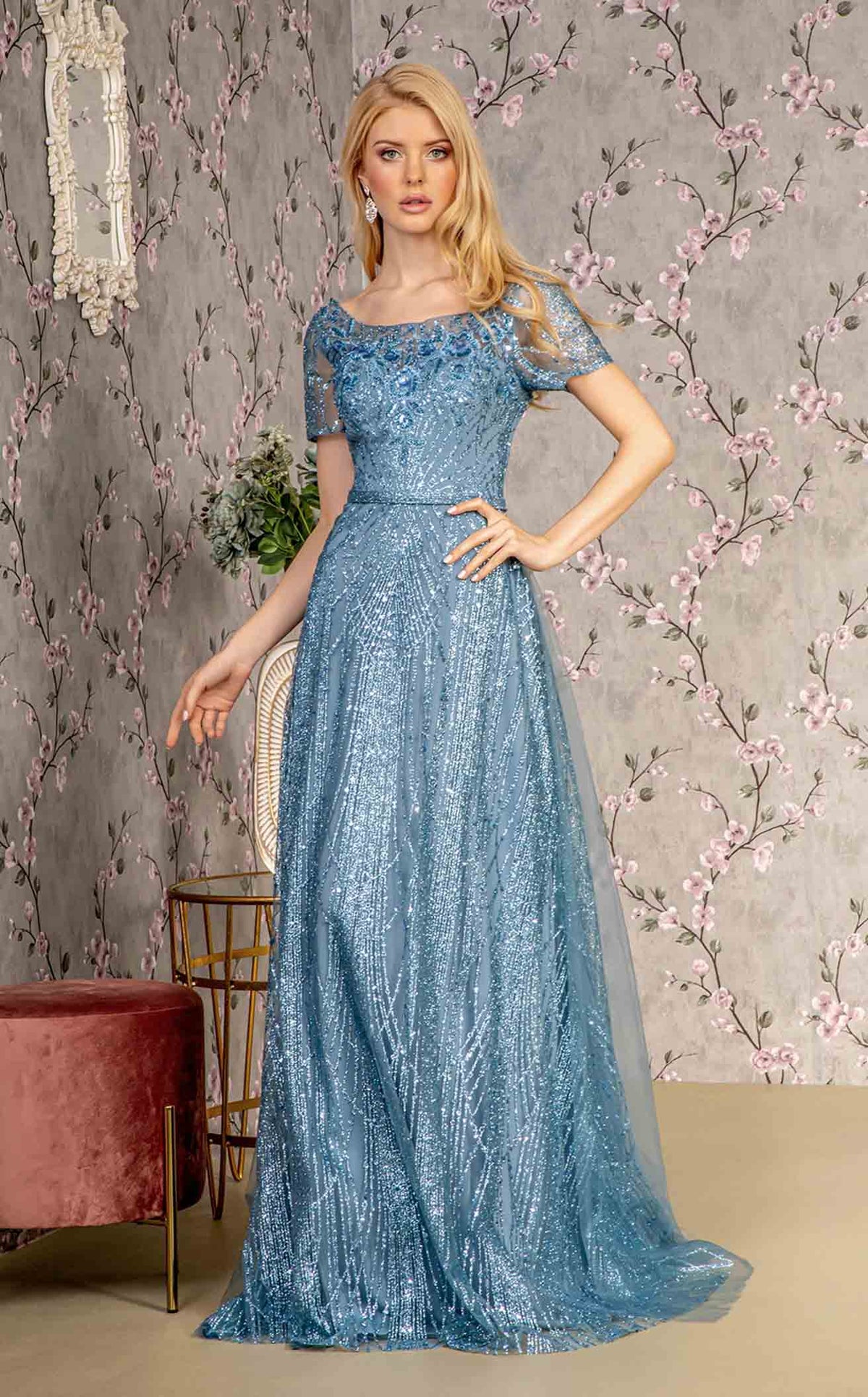 modest elegant dresses Black Evening Dress 45251S neck prom dresses Modest Formal Dresses & Evening
