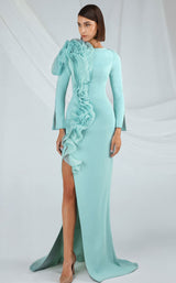 1 of 2 Gatti Nolli Couture OP7379 Aqua