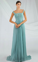 1 of 2 Gatti Nolli Couture OP7381 Teal